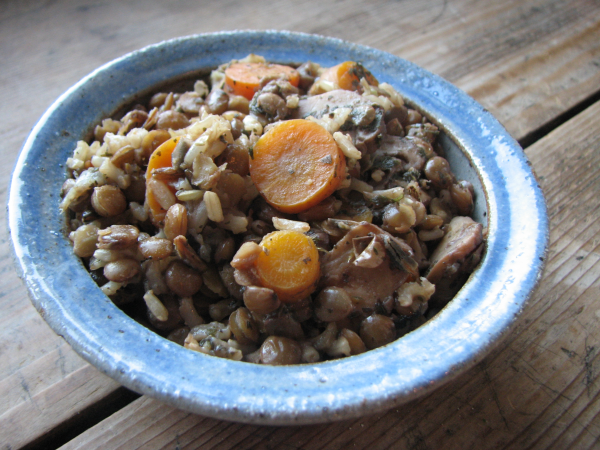 Lentil and Rice Casserole