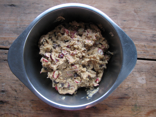 Cranberry Chocolate Chip Cookie Dough