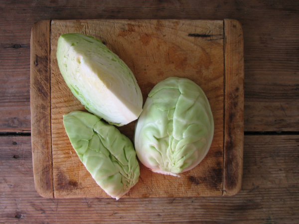 Cabbage Quartered