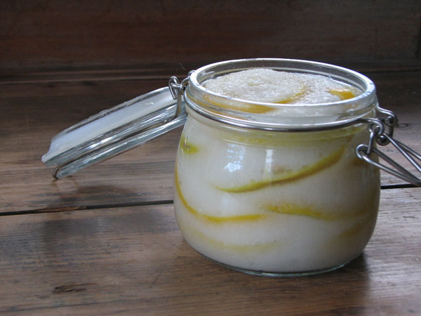 Lemon Confit in Small Jar